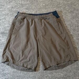 BirdDogs Mens Shorts Extended Size L Gray Athletic Gym Workout Casual